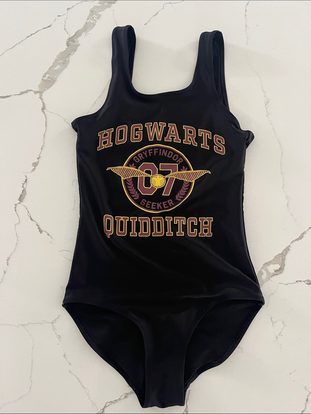 H&M Harry Potter Black One-Piece Swimsuit